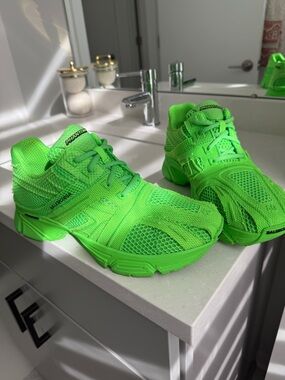 Balenciaga Neon Green Phantom Sneakers
